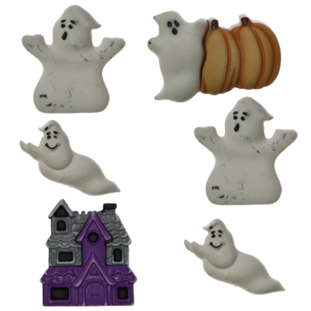 Buttons Galore 50+ Assorted HALLOWEEN Theme Buttons Set for Sewing & Crafts