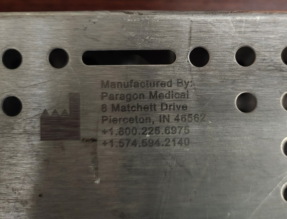 Stryker AIM Endoscopy Sterilization Tray 233-032-301