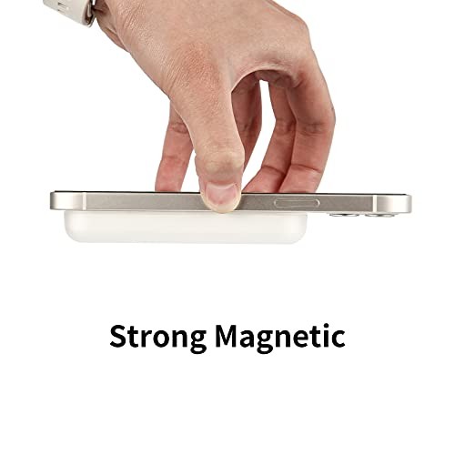 Silicone Case Compatible with Cover, Scratch & Magsafe Battery Pack Clear