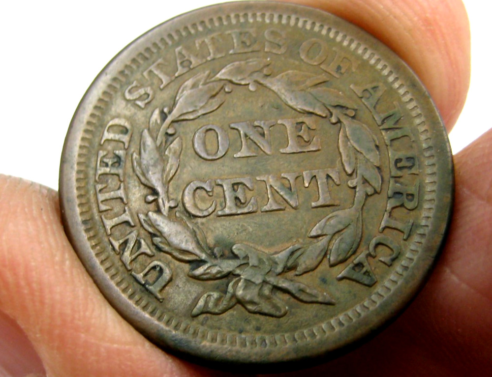 Nice ~ 1853 U.S. LARGE CENT ~ Very Fine