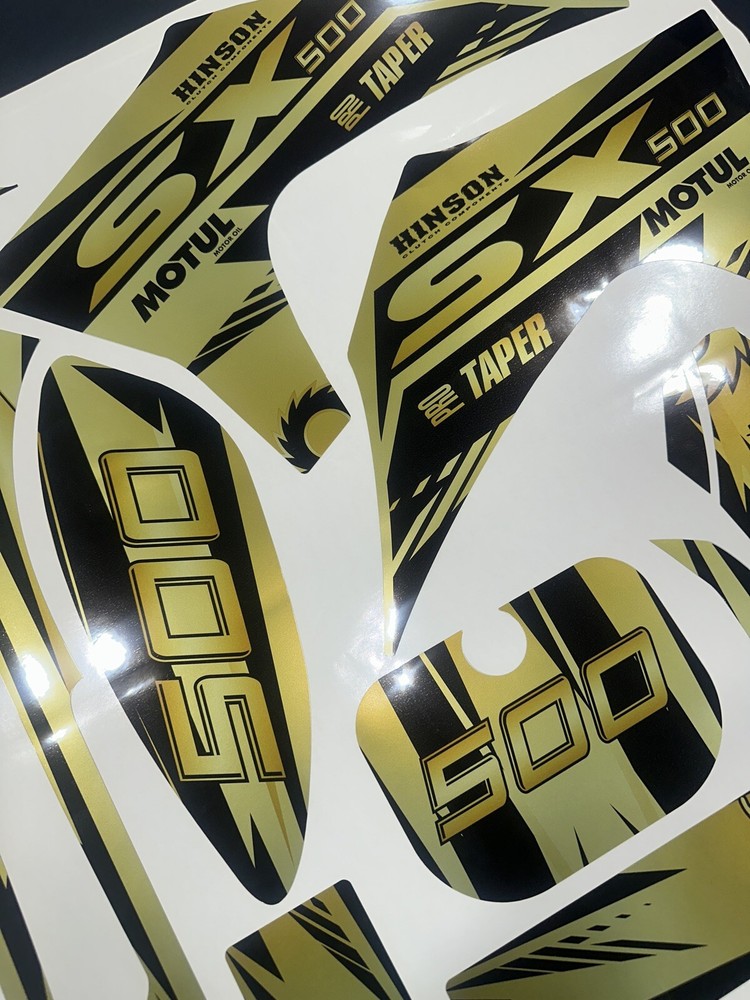 Razor SX500 graphics kit decals THICK AND HIGH GLOSS