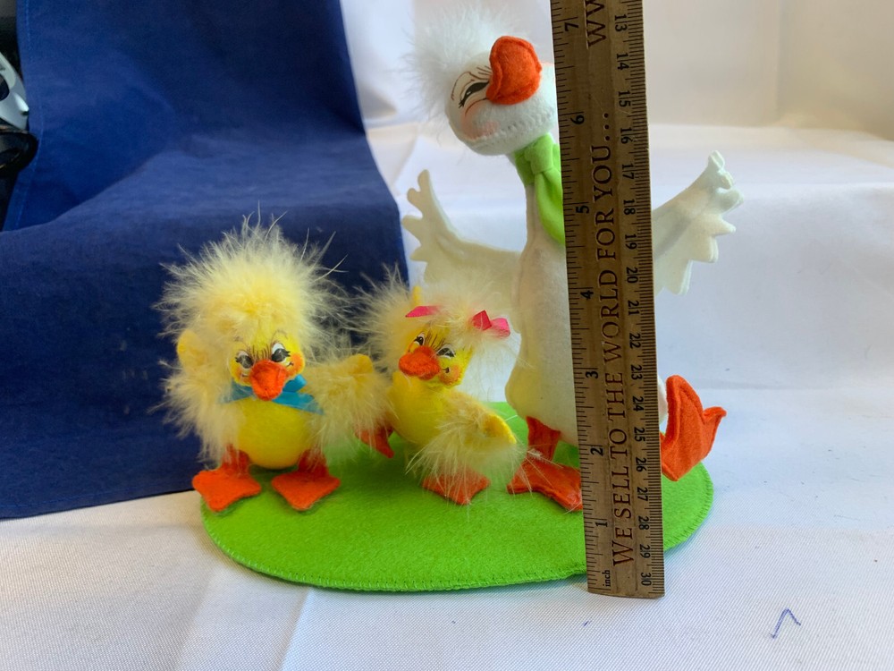 2013 Annalee Dolls Duck Duck Goose Easter / Spring Table Centerpiece Decor USA