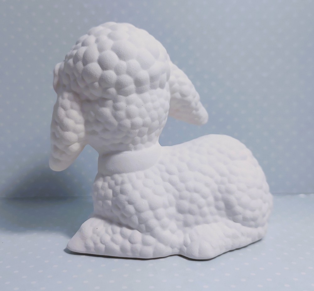 Lamb ~ Ceramic Bisque Ready to Paint