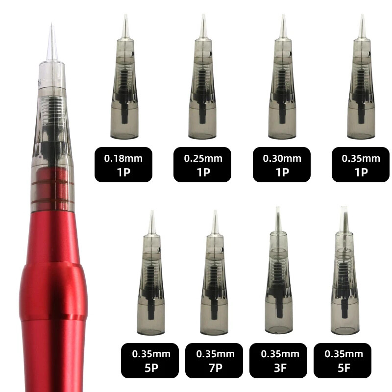 Makeup Eyebrow Lip Tattoo Needle Cartridges Permanent Makeup Microblading Needle