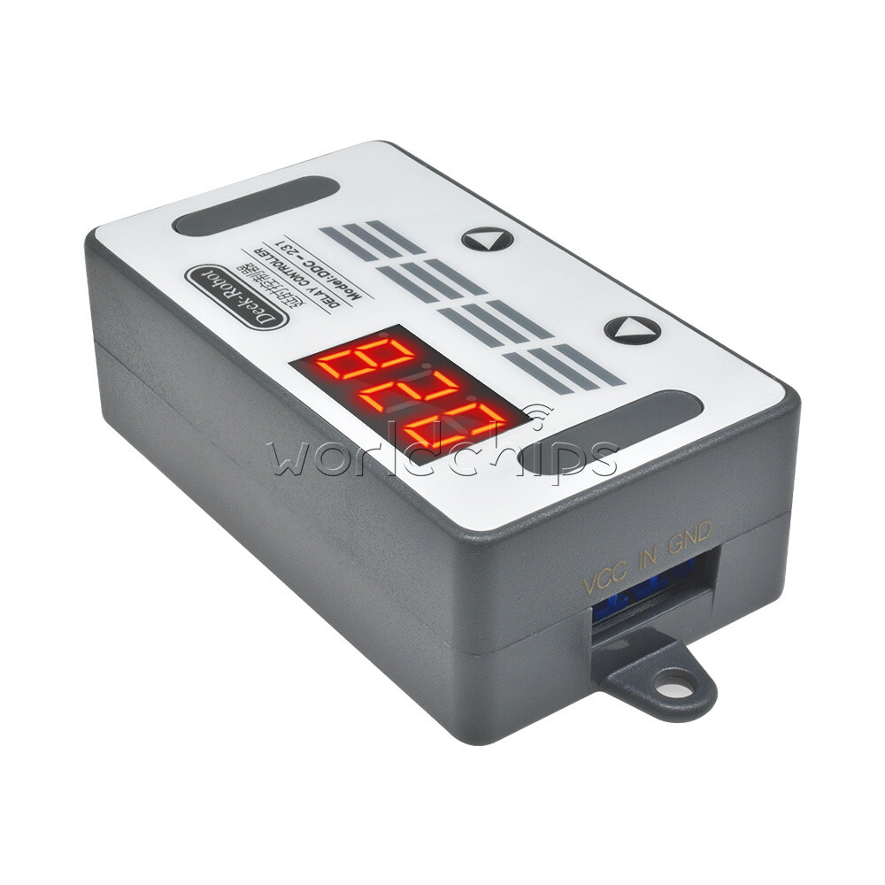 DDC-231 DC12V 50mA MOS Switch Time Delay Relay Controller+Buzzer Current Control