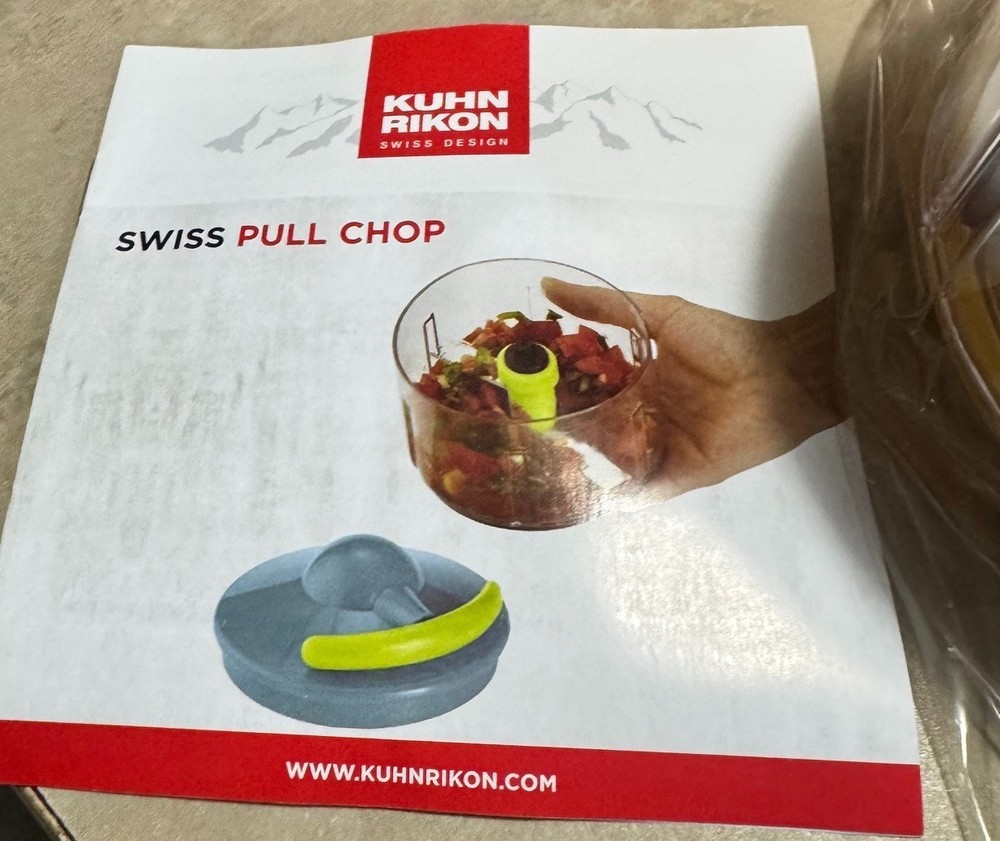 Kuhn Rikon swiss pull chop