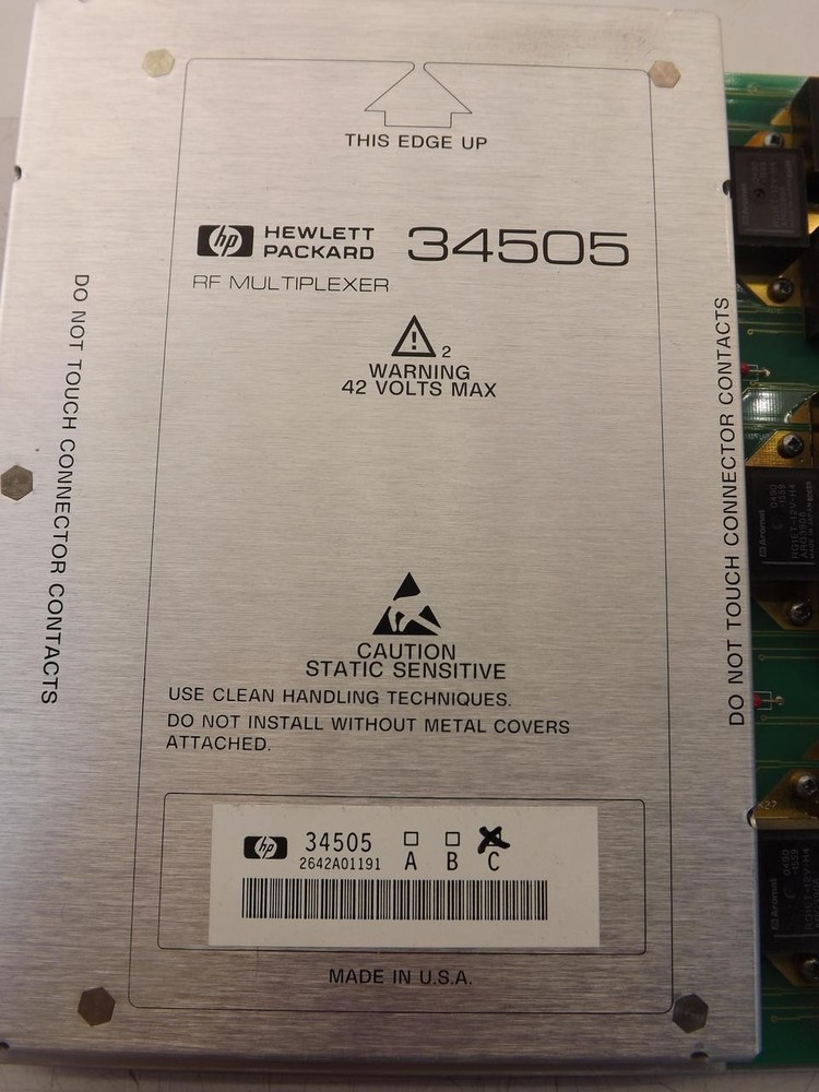 HP 34505 RF MULTIPLEXER T40534