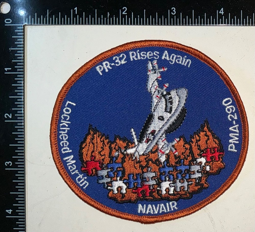 USN US Navy PR-32 Rises Again Lockheed Martin PMA-290 NAVAIR Patch