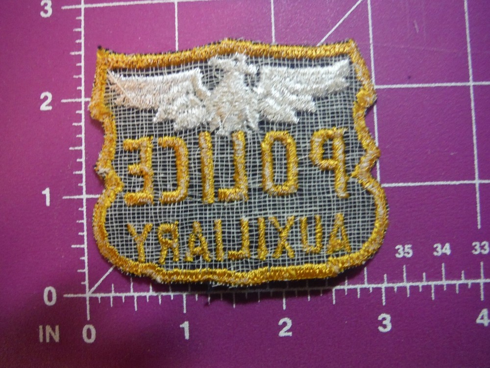 small Auxiliary Police patch Ohio-vintage