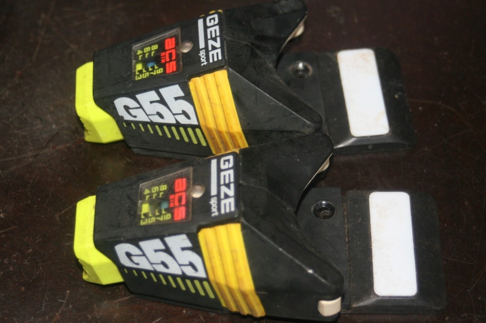 Multiple Geze Ski Bindings Toes Only