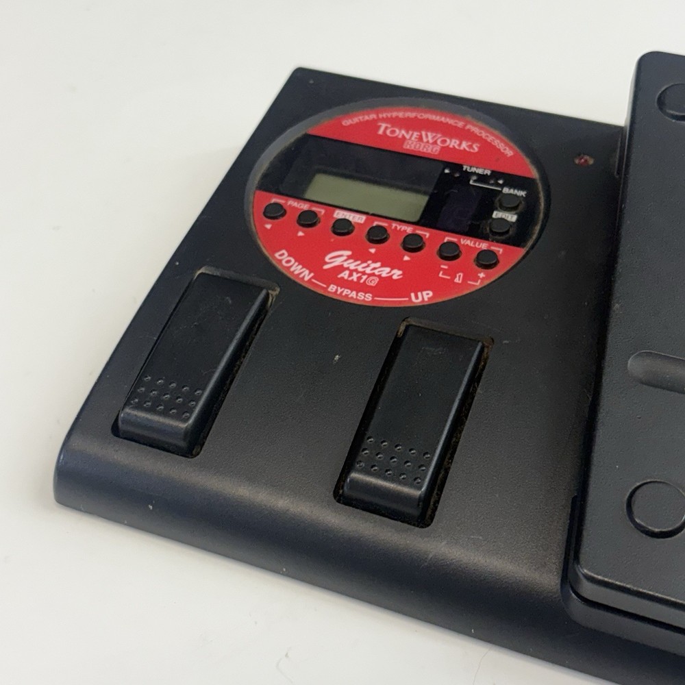 Korg AX1G ToneWorks Multi-Effects Guitar Hyper Processor Pedal Sampling Looping