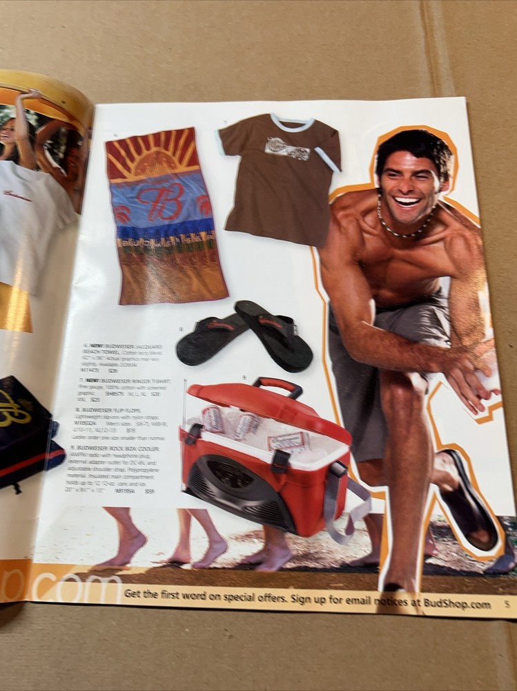 Budweiser Genuine Collection Gift Catalog - 2004