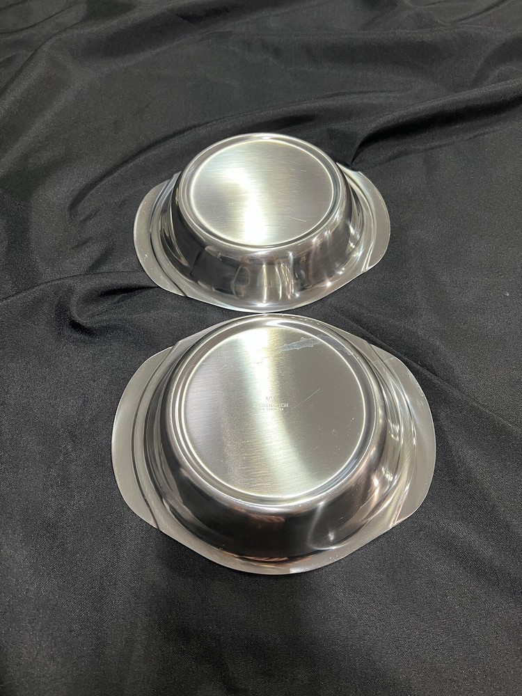2 Reed & Barton 8” Stainless 18/8 Bowls