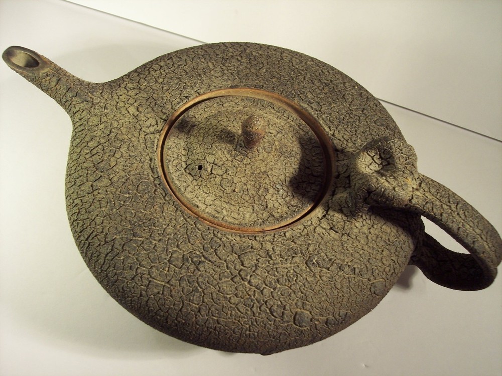 UNIQUE ART TEXTURED TEAPOT "THIRST" TERRIFIC