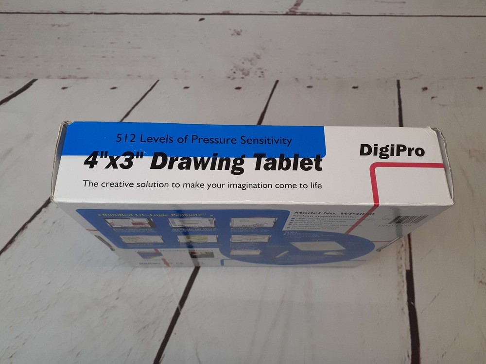 DigiPro Drawing Tablet 4" x 3" MSN Handwriting Model WP4030 With Pen