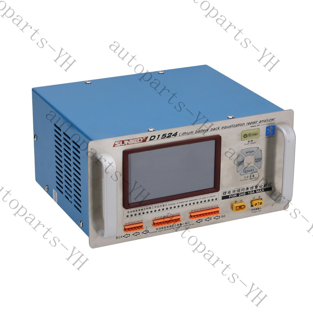 For SUNKKO D1524 LiBattery Equalizer Analyzer 5" Touch Support Bluetooth Control