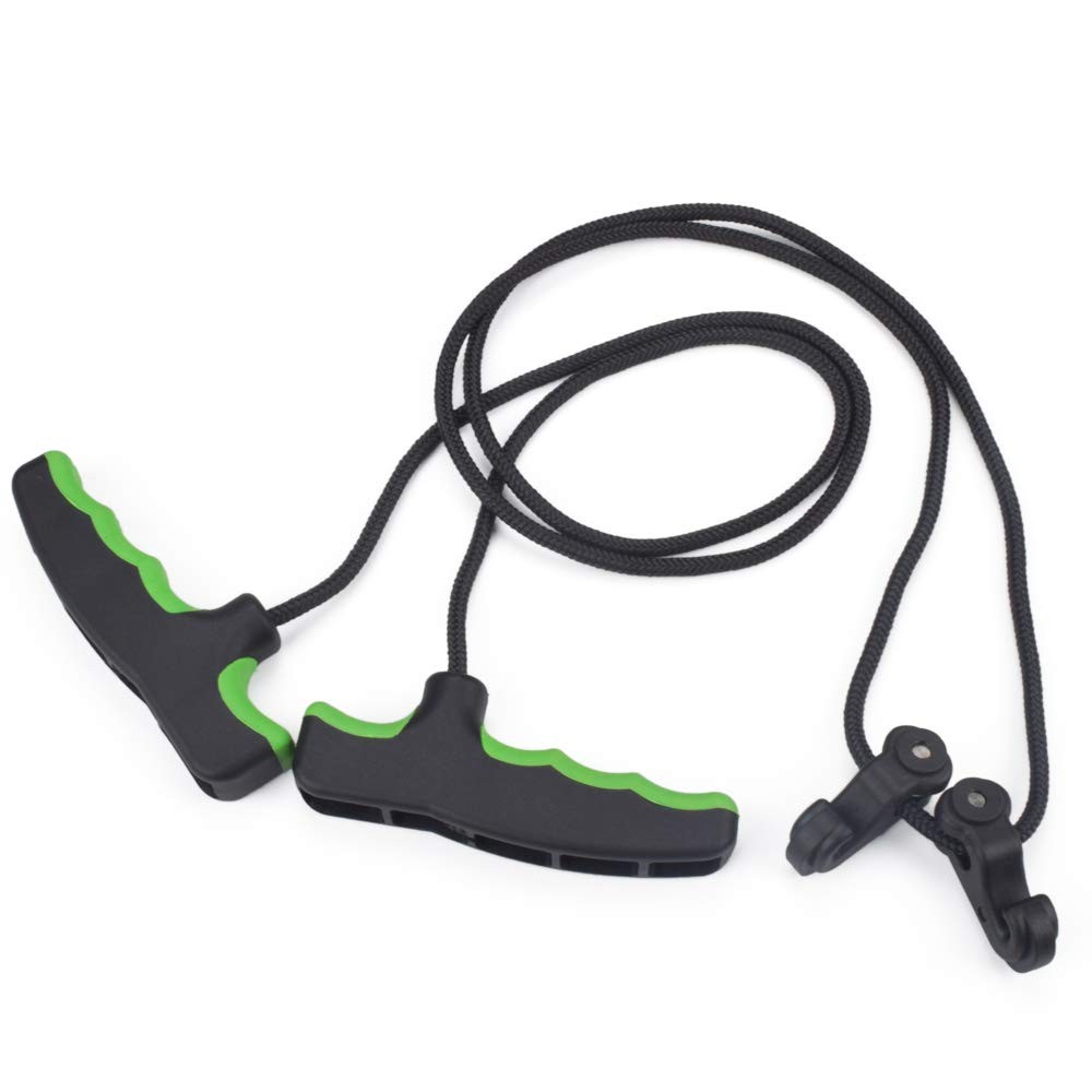 Crossbow Rope String Cocking Device Double Handle for Archery Bow Hunting Too...