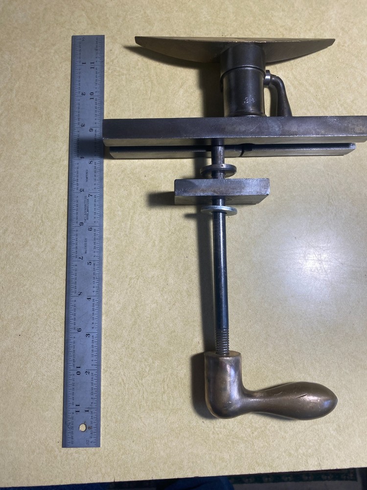 6" 5/8" Post Universal Brass Adjustable Lathe Tool Rest Unmarked Craftsman Delta