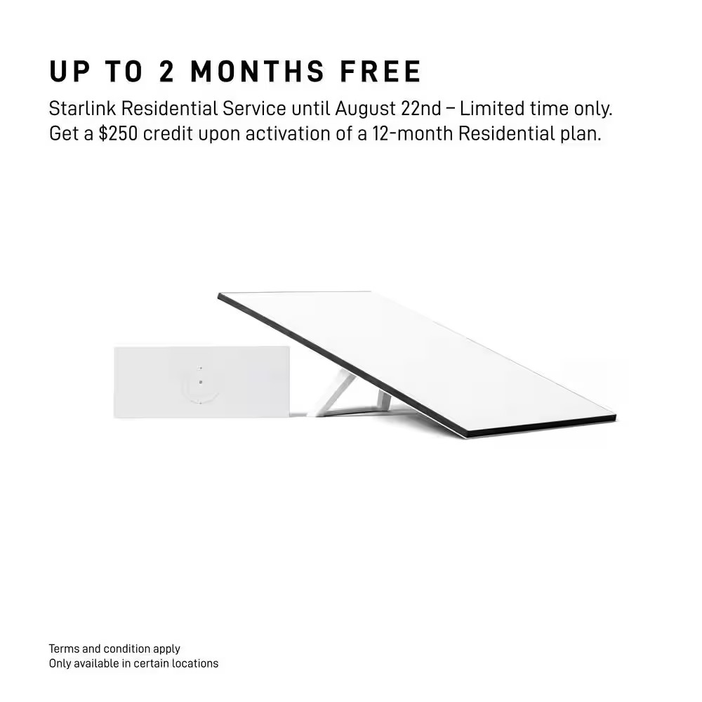 Standard Kit: High-Speed, Low-Latency Internet (Latest Model)