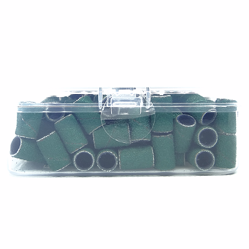 Sofibands Green Sanding Bands For Nails Drill Bits File Manicure - 100 pcs each