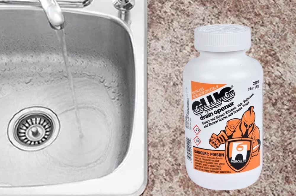 GLUG DRAIN OPENER 20OZ