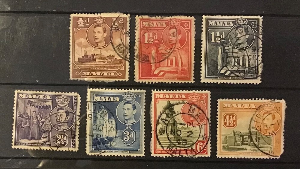 Malta 1938 George VI Gen