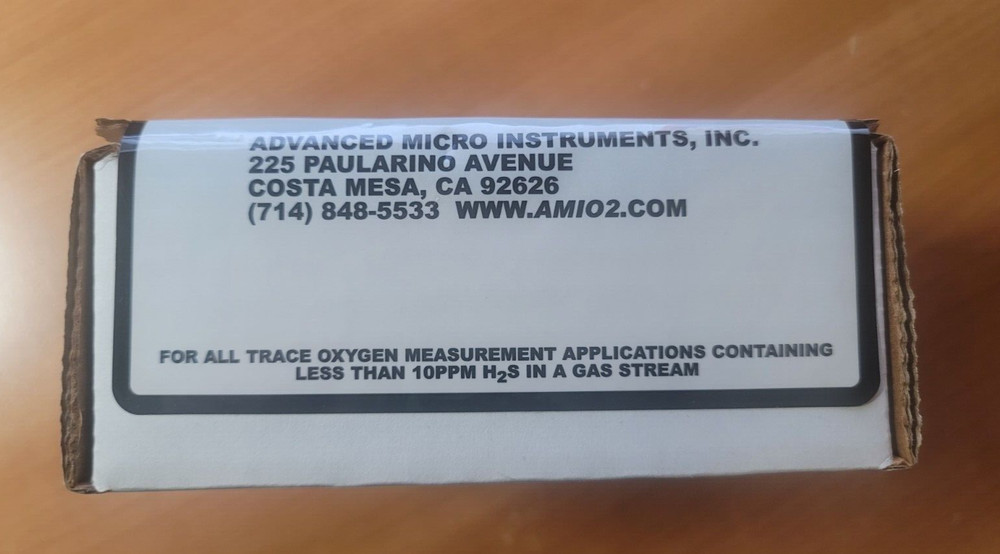 ADVANCED MICRO INSTRUMENTS T-2 ,TRACE OXYGEN SENSOR sealed in the box