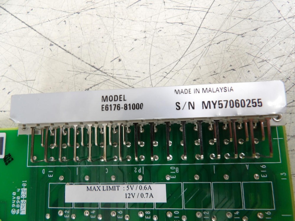 KEYSIGHT E6176A 16 CHANNEL LOAD CARD M4123