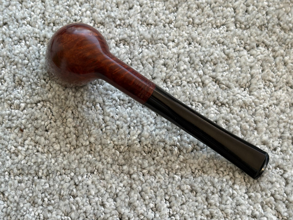 OLE JANSEN BRIAR 1950'S BILLIARD BLUE DOT STEM AR