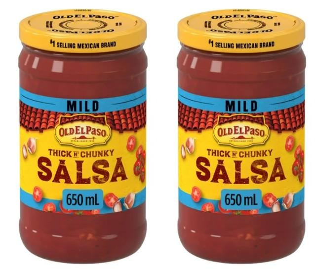 Old El Paso Thick n Chunky Mild Salsa, 650mL (2 Pack)