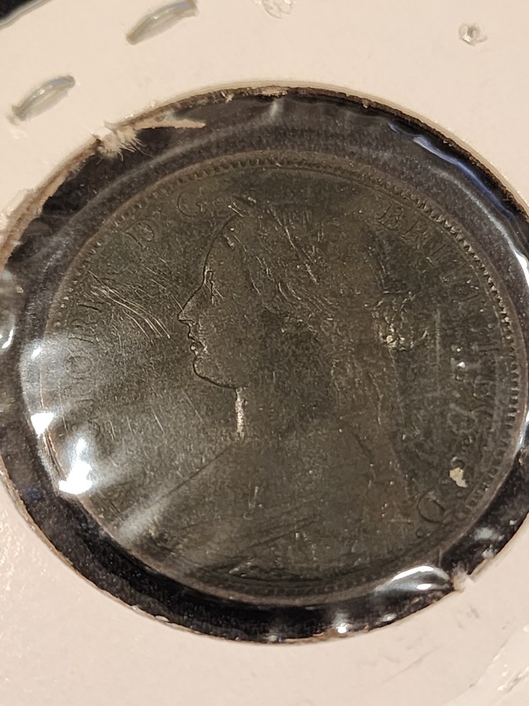 1862 Nova Scotia 1 Cent Coin