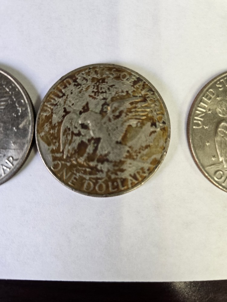 1972 Eisenhower Dollars Type 1 , 2 & 3