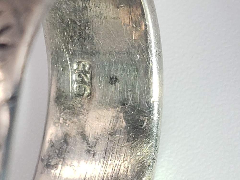 .925 Silver Kokopelli Tribal Band