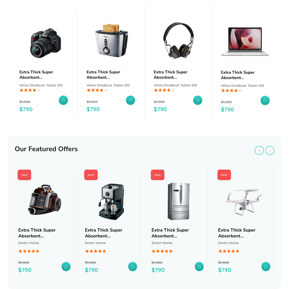 Gadget Store Website Design with Free VPS Web Hosting and Installation