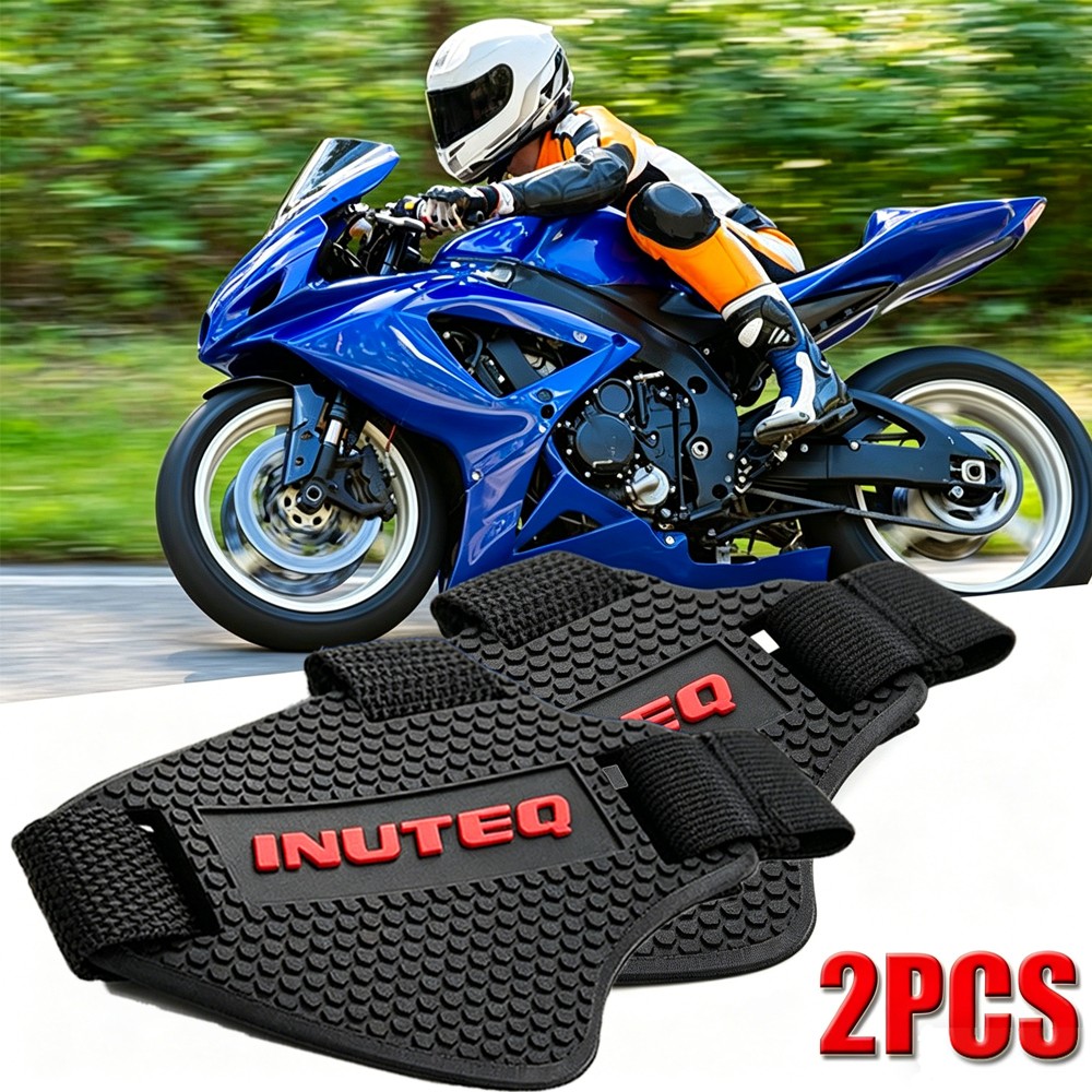 2PCS Motorcycle Shift Guard Cover Protective Shoe Boot Protector Shifter Pads US