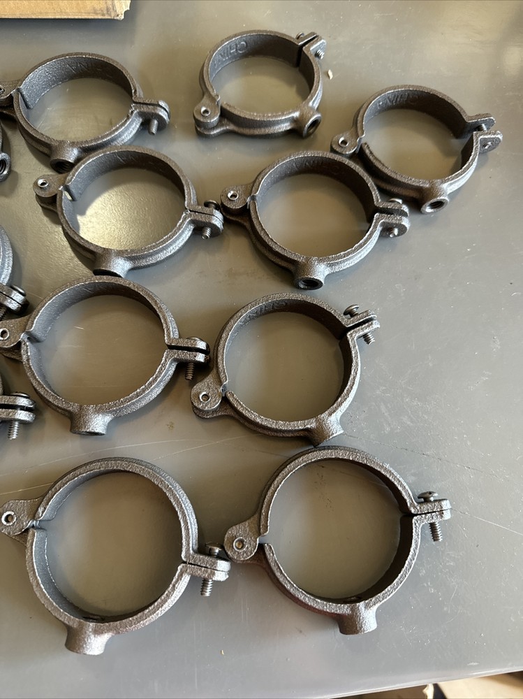 25 Caddy 455 Malleable Split Ring Hanger Plain 2 Inch Pipe 4550200PL