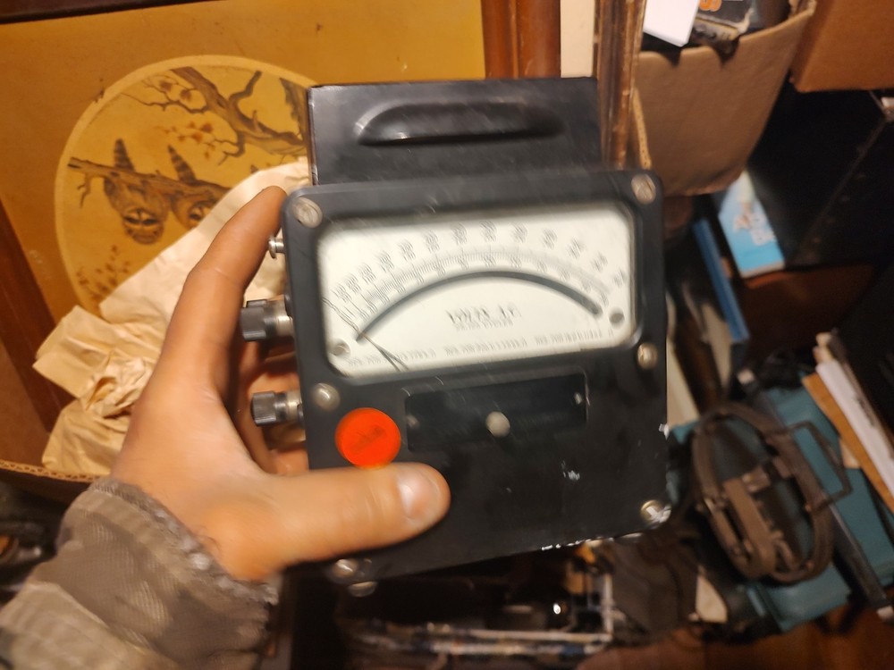 Daystorm Ac Voltmeter Vintage