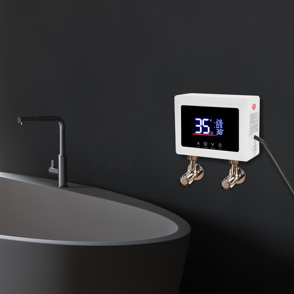 Electric Water Heater, Electric Water Heater with LED Display, Instant Electric
