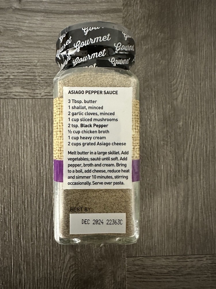 6 PACK Spice Hunter Fine Black Pepper 1.6OZ BB 12/2024