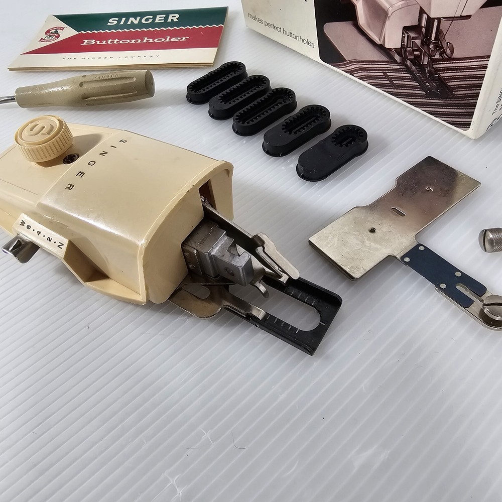 Vintage Singer Buttonholer