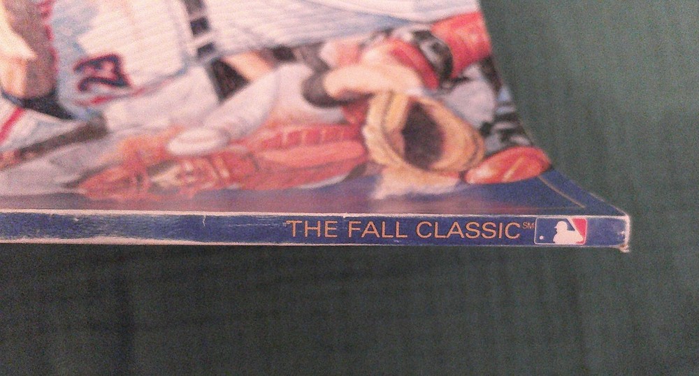 1989 San Francisco Giants vs Oakland A's World Series Program - EUC