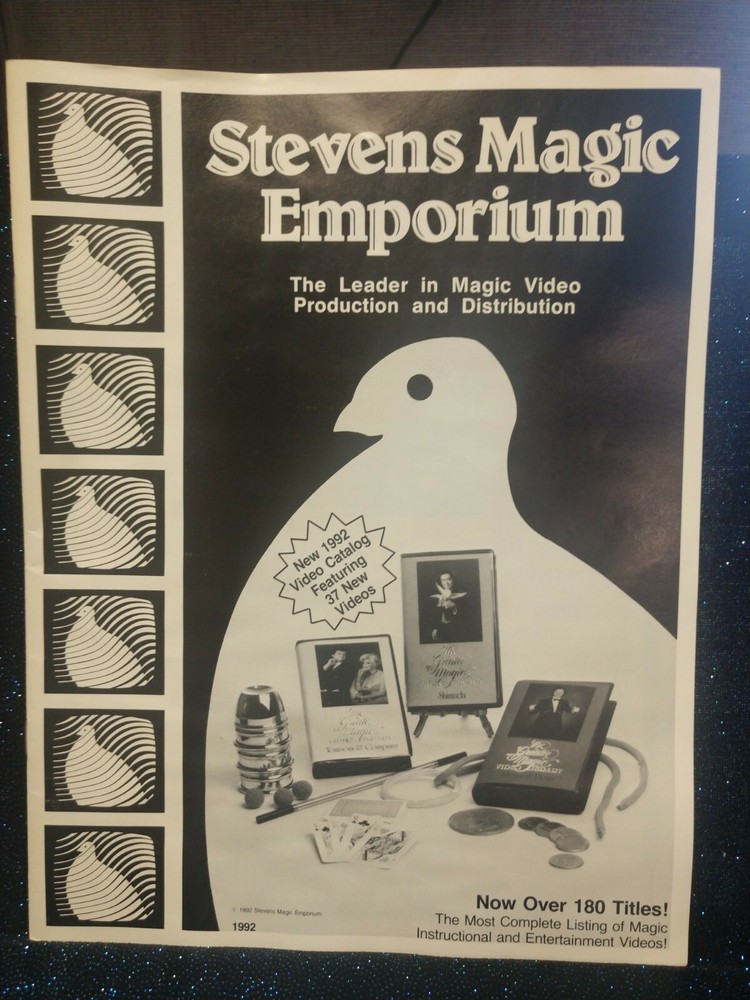 Steven Magic Emporium Catalog 1992