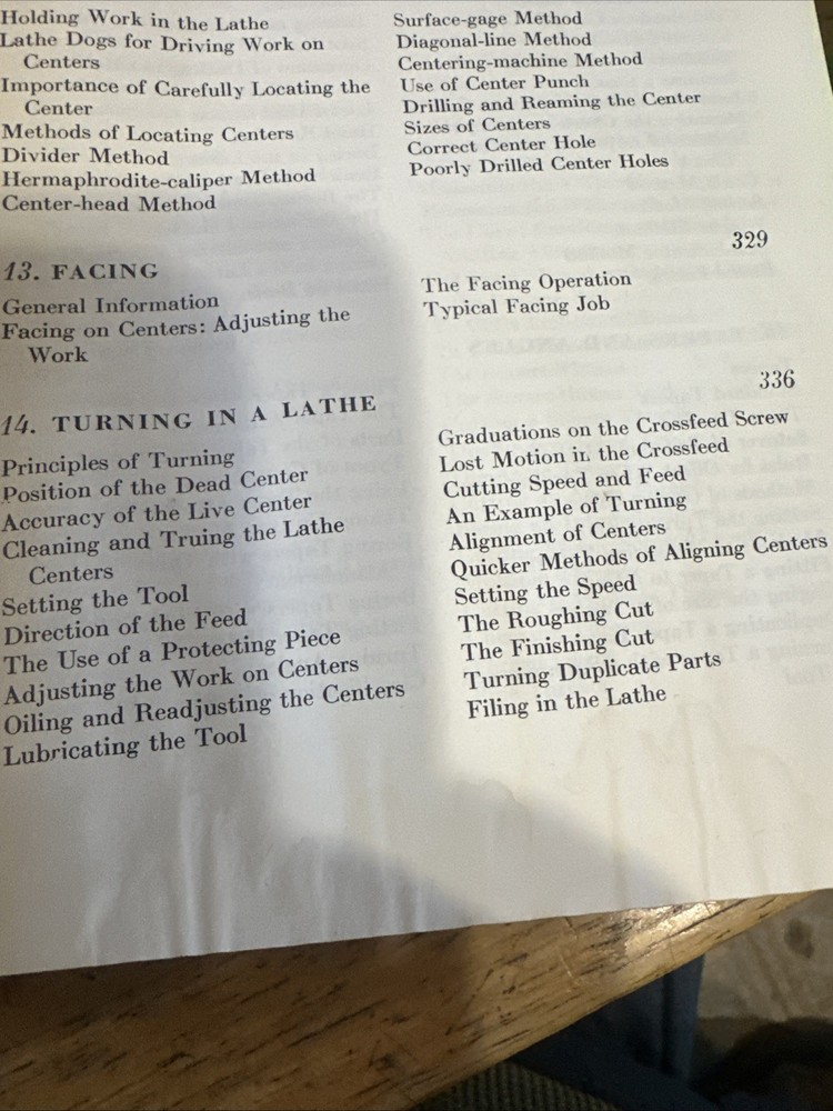 Machine Tool Operation Manual