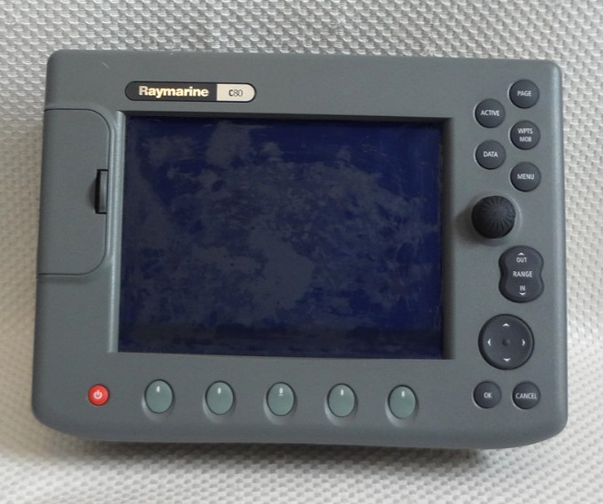 RAYMARINE C80 E02020 GPS CHART PLOTTER FISHFINDER RADAR MFD DISPLAY UNIT