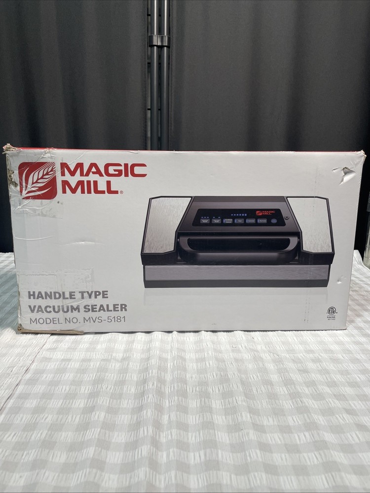Magic Mill Professional Vacuum Sealer Machine Pro, MVS-5181, open box