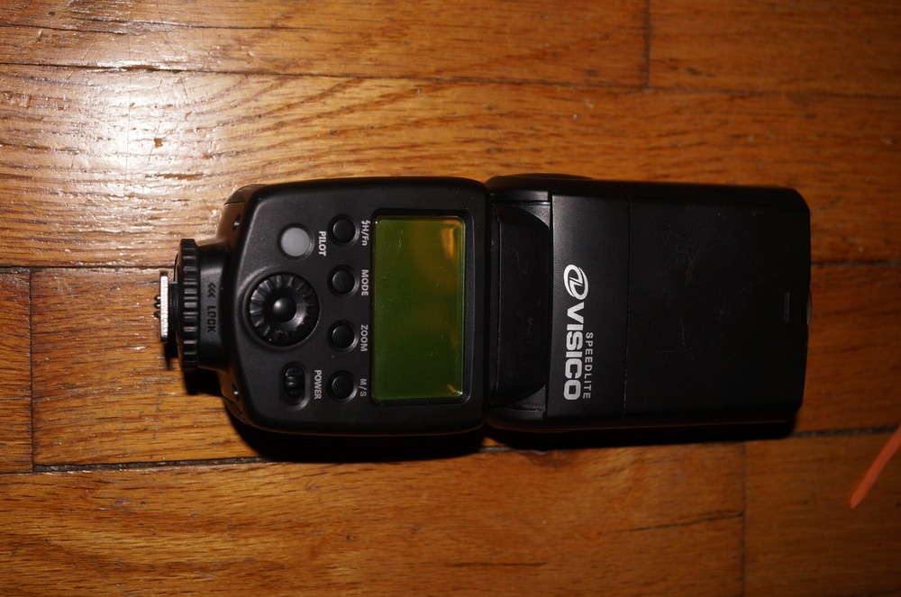 Visico VS-765 i-TTL Flash for Nikon w/Custom Brackets CB Junior