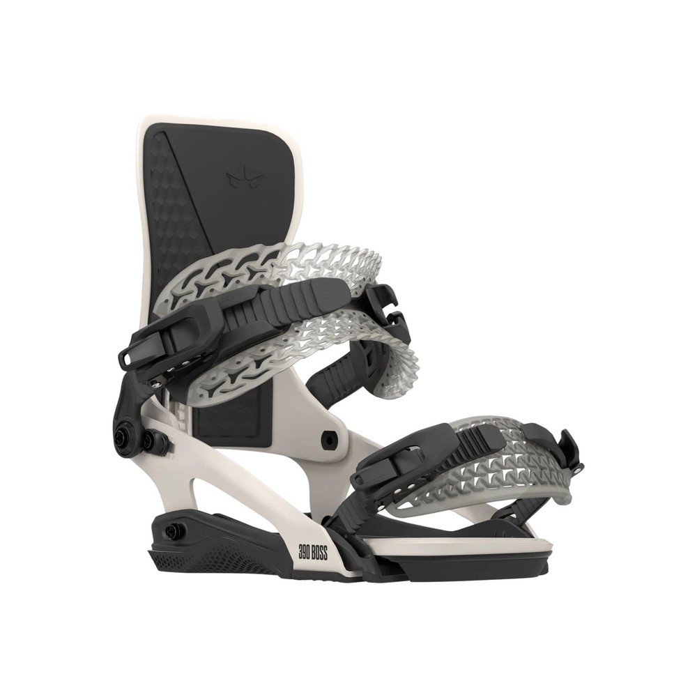 Rome 390 Boss FW Snowboard Bindings, Stone, Medium/Large MY26