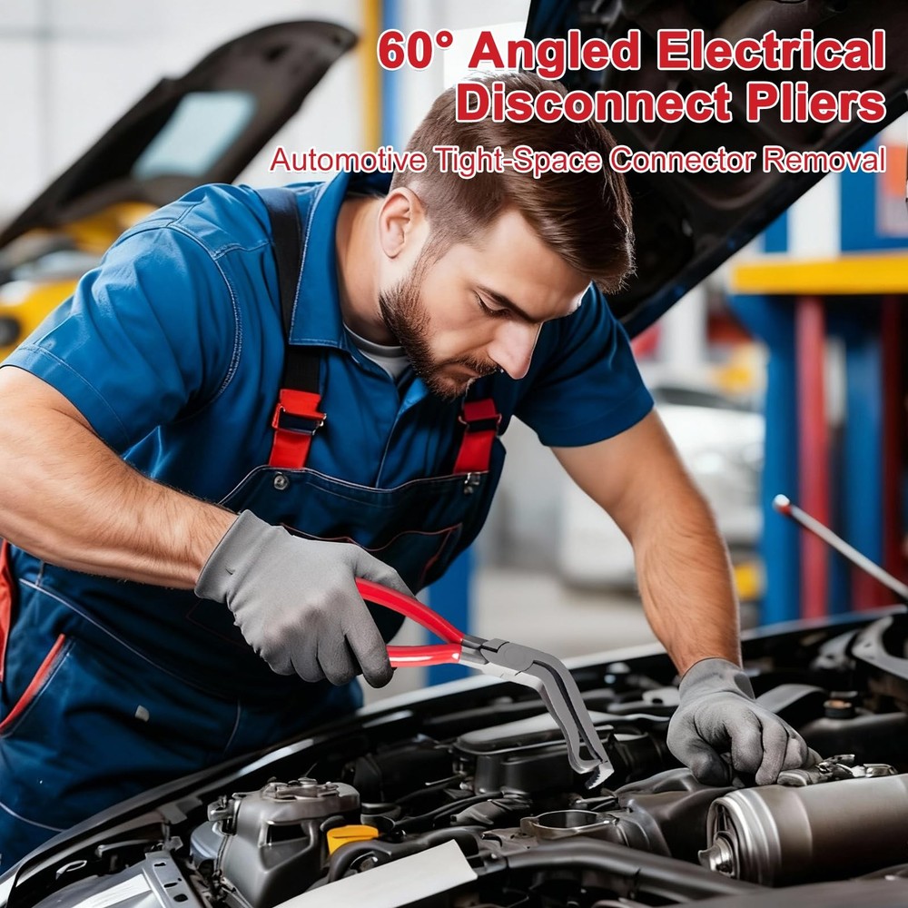 Automotive Electrical Disconnect Pliers Kit Connector Separator & Tools