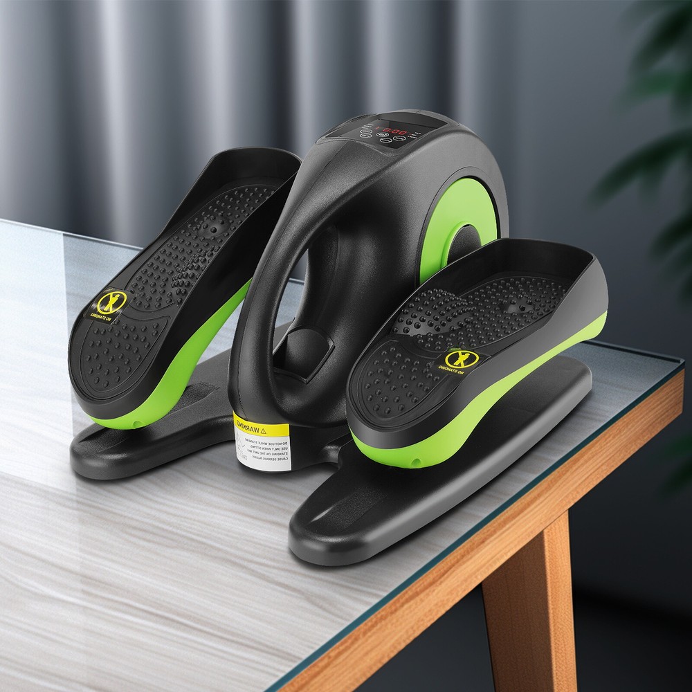 Under Desk Elliptical Machine Compact Elliptical Trainer w/Remote Control Quiet⭐