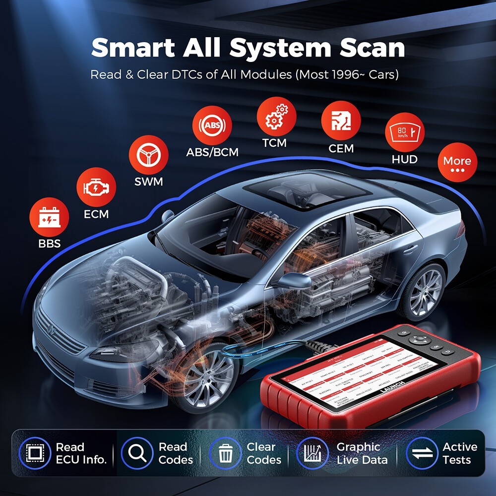 LAUNCH X431 CRP919X Lite Bidirectional Scanner Full System Diagnostic K*y Coding
